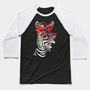 Zebra UngulateUnderstanding Baseball T-Shirt